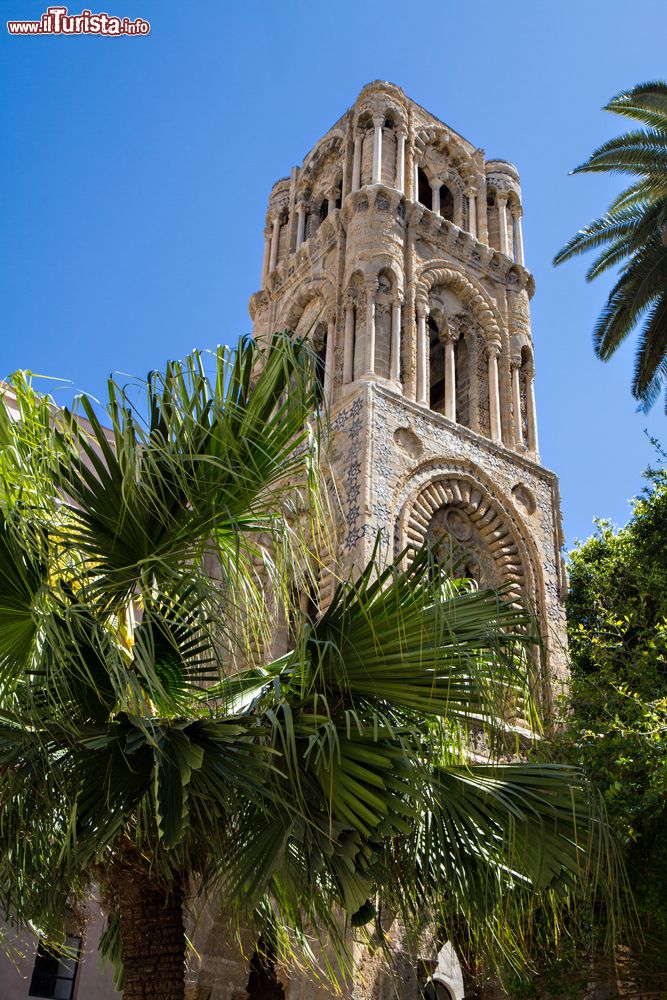 Immagine Il campanile della Martorana, fa parte del complesso della Chiesa di Santa Maria dell'Ammiraglio a Palermo