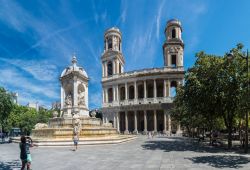 La chiesa di Saint Sulpice a Parigi - © ...