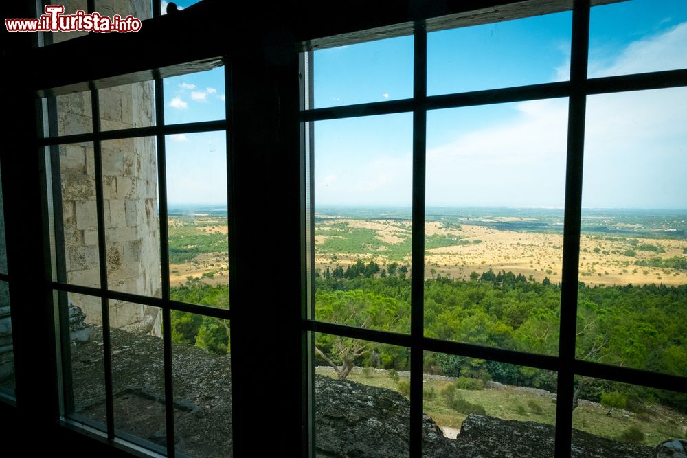 Immagine Le campagne di Andria fotografate da detro Castel del Monte in Puglia