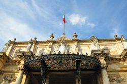 Il palazzo che ospita lo Stabilmento termale Tettuccio a Montecatini, Toscana