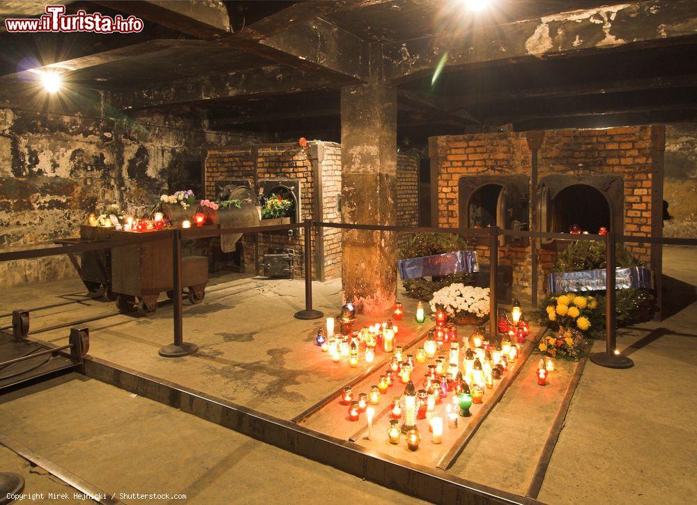 Immagine L'interno dei foni crematori presso il campo di concentramento di Auschwitz-Birkenau, nella città di Oświęcim (Polonia) - © Mirek Hejnicki / Shutterstock.com