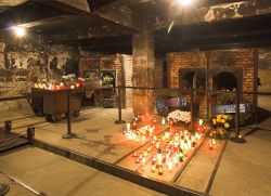 L'interno dei foni crematori presso il campo di concentramento di Auschwitz-Birkenau, nella città di Oświęcim (Polonia) - © Mirek Hejnicki / Shutterstock.com