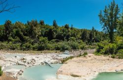 I Bagni liberi di Petriolo Terme in Toscana