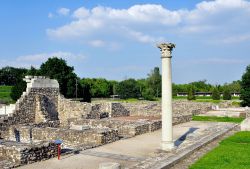 Le rovine romane di Aquincum a Budapest, capitale dell'Ungheria