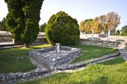 Resti archeologici e scavi ad  Aquincum periferia di Budapest