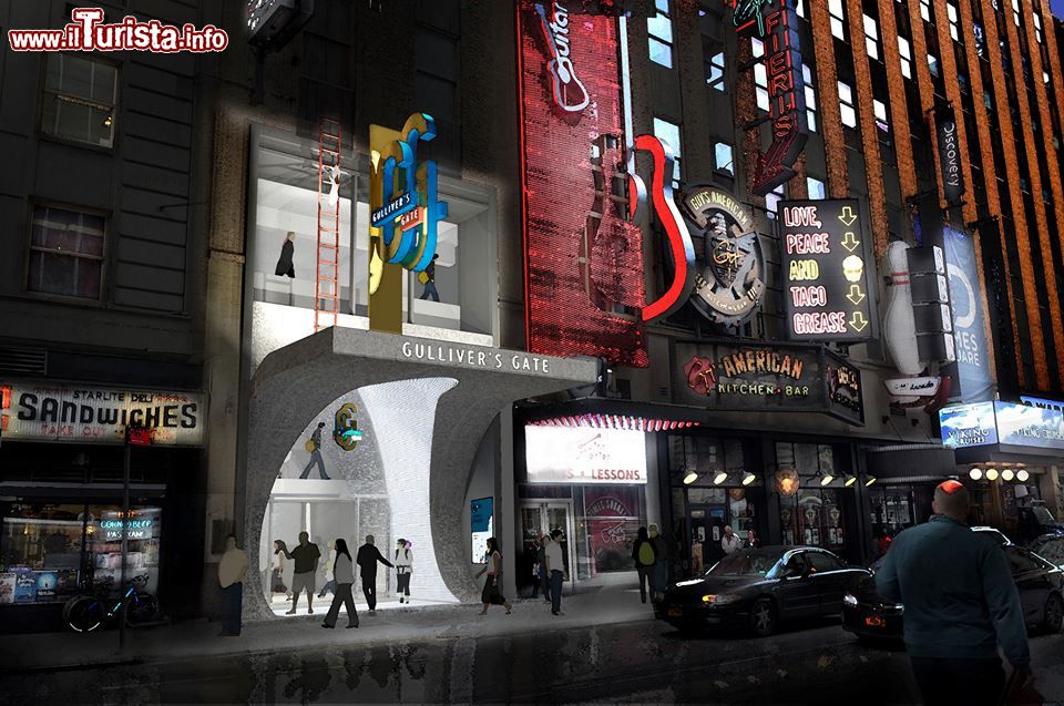Immagine L'edificio del Gulliver's Gate anch'esso parte del plastico - Foto © gulliversgate.com