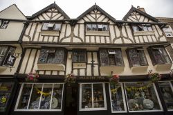 Case a graticcio nel centro storico di York, cittadina inglese alla confluenza dei fiumi Ouse e Foss - foto © Victor Maschek / Shutterstock.com