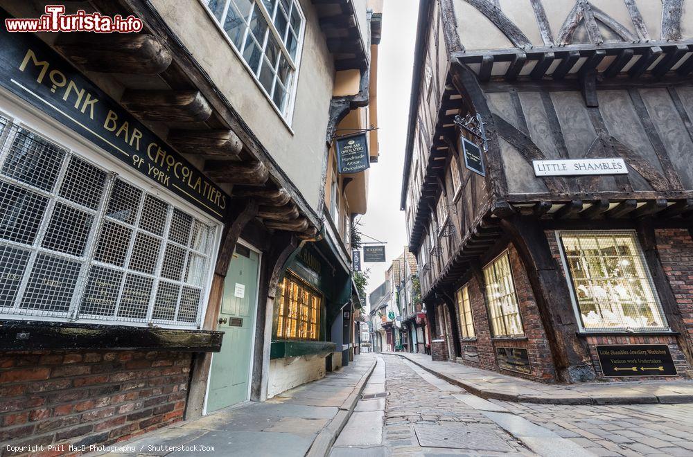 Immagine York: The Shambles è stata eletta nel 2010 da Google la strada più caratteristica del Regno Unito - foto © Phil MacD Photography / Shutterstock.com