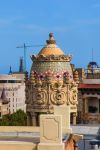 Barcellona, Spagna: il tempietto della Casa Lleó Morera nella Manzana de la Discordia, il celebre blocco di edifici del Passeig de Gracia - foto © Roman Babakin / Shutterstock.com ...