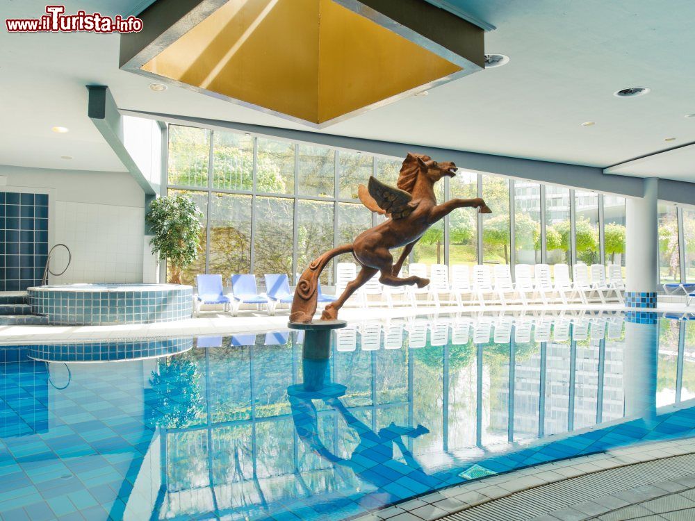 Immagine Una piscina delle Terme di Rogaska in Slovenia: La sorgente si trova a 1700 m di profondità con una temperatura di 59°C