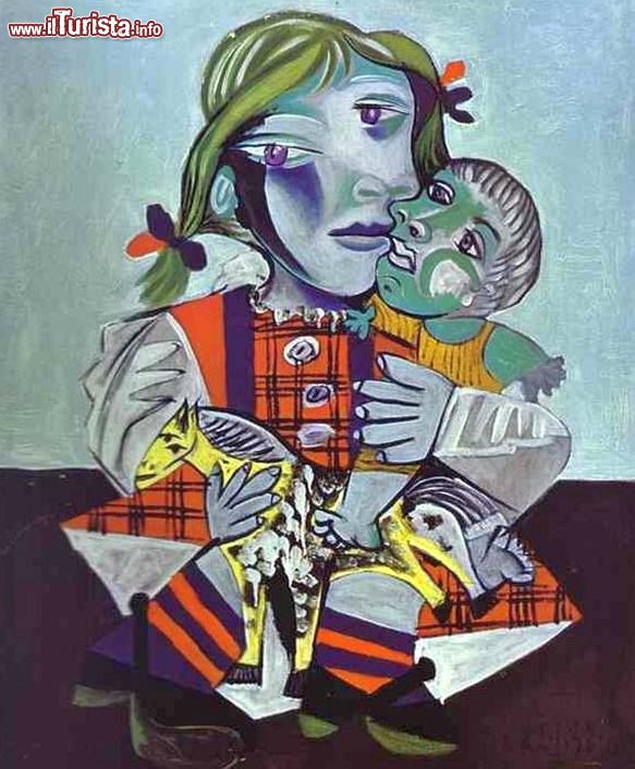 Immagine L'opera cubista di Maya con la bambola al Museo di Picasso a Parigi