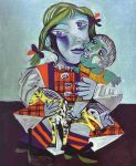 L'opera cubista di Maya con la bambola al Museo di Picasso a Parigi
