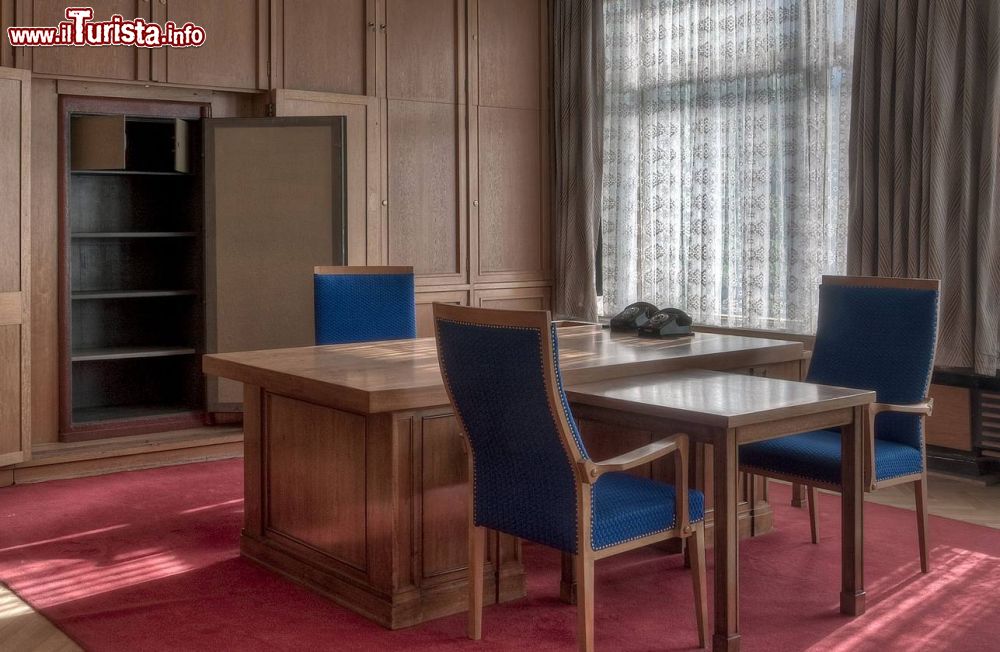 Immagine Una stanza all'interno del Museo della Stasi (Stasimuseum) a Berlino, nel quartiere di Lichtenberg. - © www.stasimuseum.de