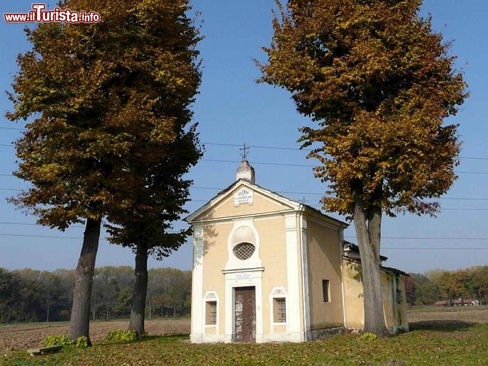 Immagine Il Santuario Vicomanino, all'interno del parco è meta della processione della Parrocchiale di Stupinigi - ©  www.parchireali.gov.it