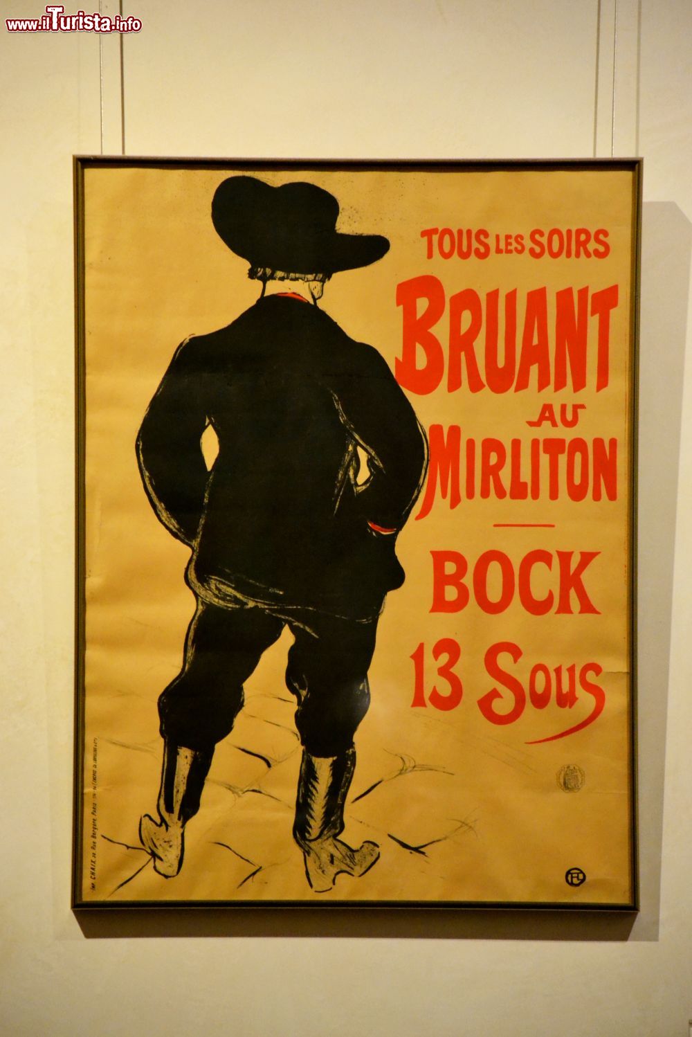 Immagine Negli anni finali della sua carriera, Henri de Toulouse-Lautrec si dedicò alla realizzazione di manifesti promozionali delle serate di cabaret a Parigi. Alcuni manifesti sono esposti nel Museo Toulouse-Lautrec di Albi.