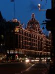 Harrods by night