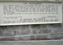 The Monument: l'incendio