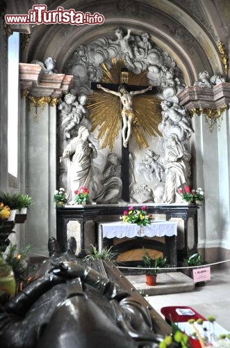 Cappella laterale all'interno della Basilica dell'Assunzione della Vergine Maria e di San Cirillo e Metodio a Velehrad