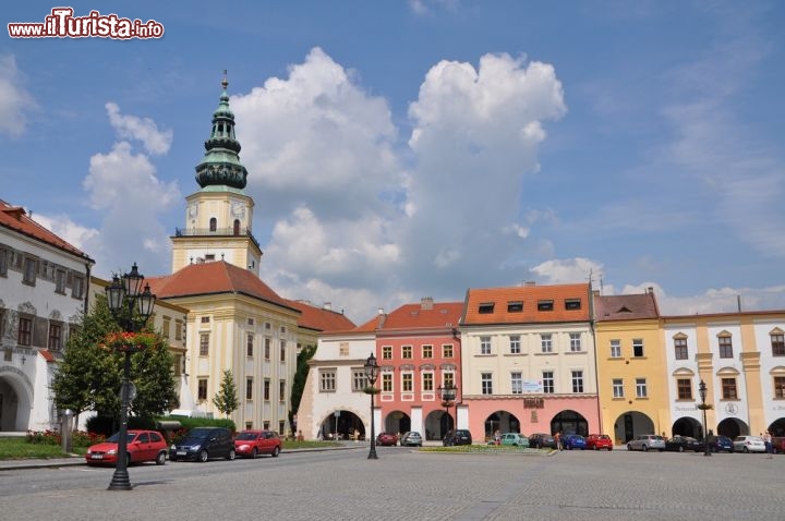 Kroměř la piazza della citt