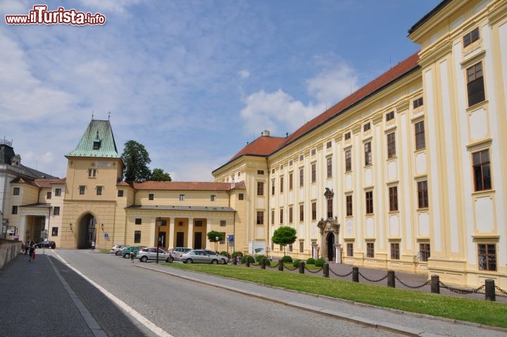 Lato esterno castello di Kroměříž 