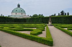 I giardini Libosad  di Kroměř, sullo ...