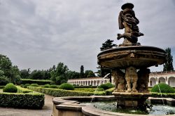 Fontana nel Giardino dei Fiori di Kroměř, ...