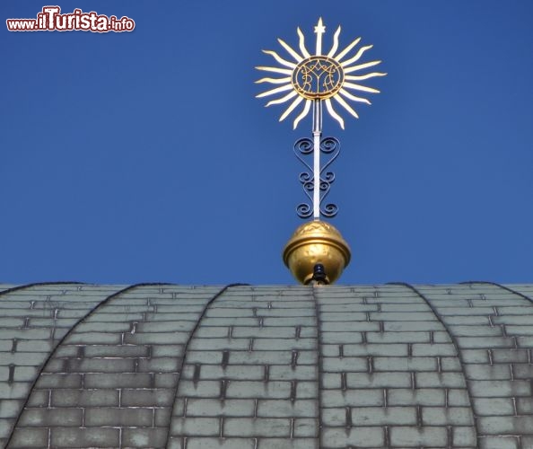 Santuario della Madonna dei fulmini Svatý Hostýn, dettaglio del tetto
