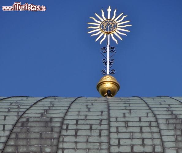 Santuario della Madonna dei fulmini Svat Hostn, dettaglio del tetto
