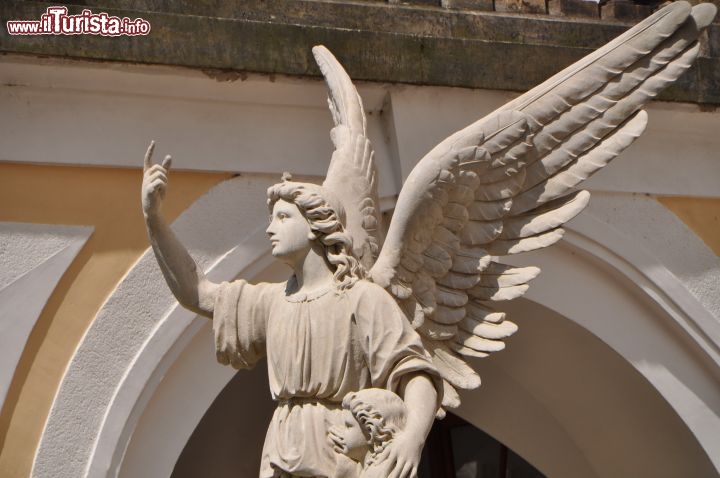 Statua al castello di kromeriz