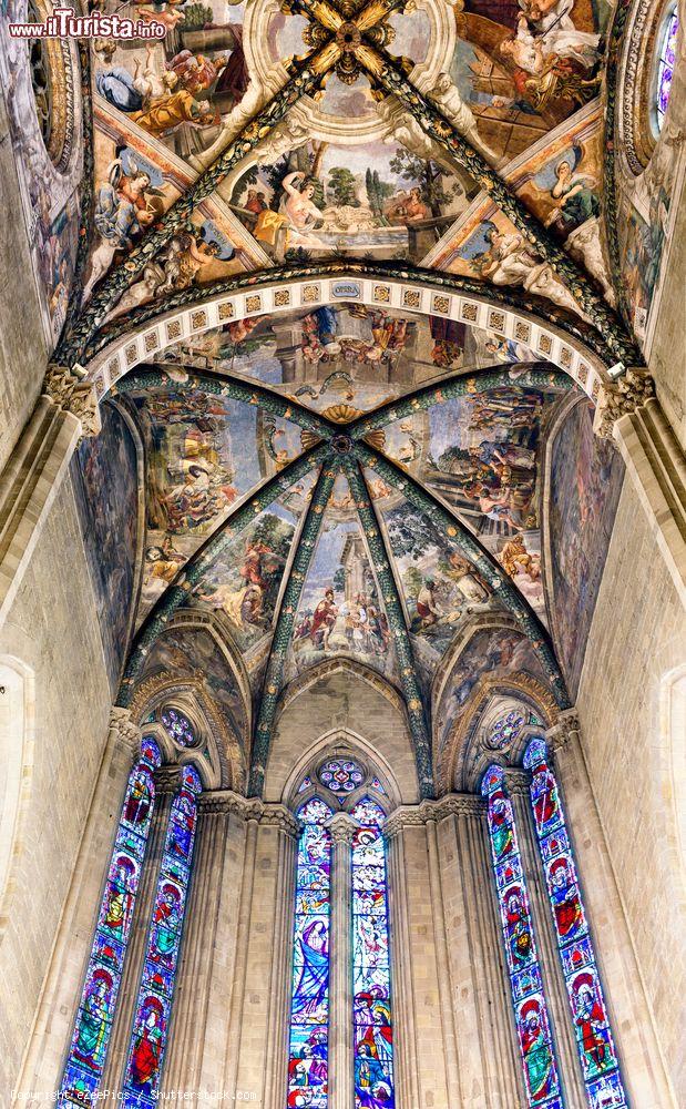 Immagine Gli affreschi sulle volte della Cattedrale dei Santi Pietro e Donato ad Arezzo, dipinti da Guillaume de Marcillat e Salvi Castellucci - foto © eZeePics / Shutterstock.com