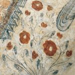 Un dettaglio di un affresco recuperato dopo un ciclo di restauro nella Cripta del Peccato Originale di Matera - foto © www.criptadelpeccatooriginale.it/