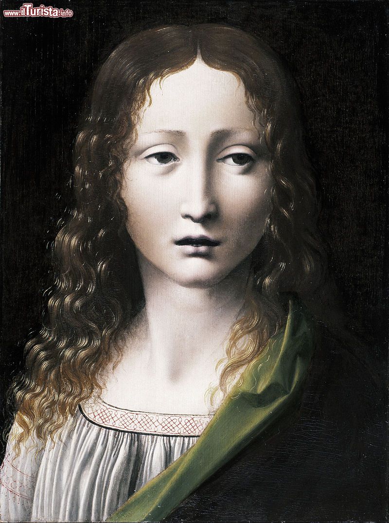 Immagine Giovanni Antonio Boltraffio, "Il Salvatore Adolescente". Il dipinto è visibile nel Museo Lázaro Galdiano di Madrid.