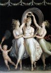 Un dipinto di Antonio Canova, le Tre Grazie danzanti, al Museo Canoviano di Possagno - © Pubblico dominio, Wikipedia