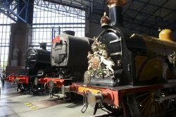 Locomotive a vapore esposte al National Railway Museum di York - © Daniel Heighton / Shutterstock.com