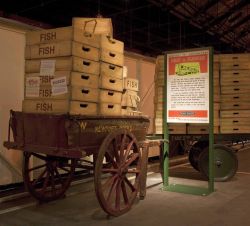 La storia del trasporto ferroviario al National Railway Museum di York, Inghilterra