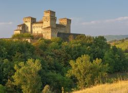 Il Castello di Torrechiara in provincia di Parma, Emilia-Romagna