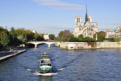 La famosa isola nota come Île de la Cité, nel mezzo della Senna, ospita la Cattedrale di Notre-Dame di Parigi.