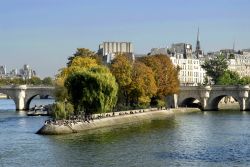 L'estremità occidentale dell'Île de la Cité è attraversata dal Pont Neuf, il più antico ponte di parigi.