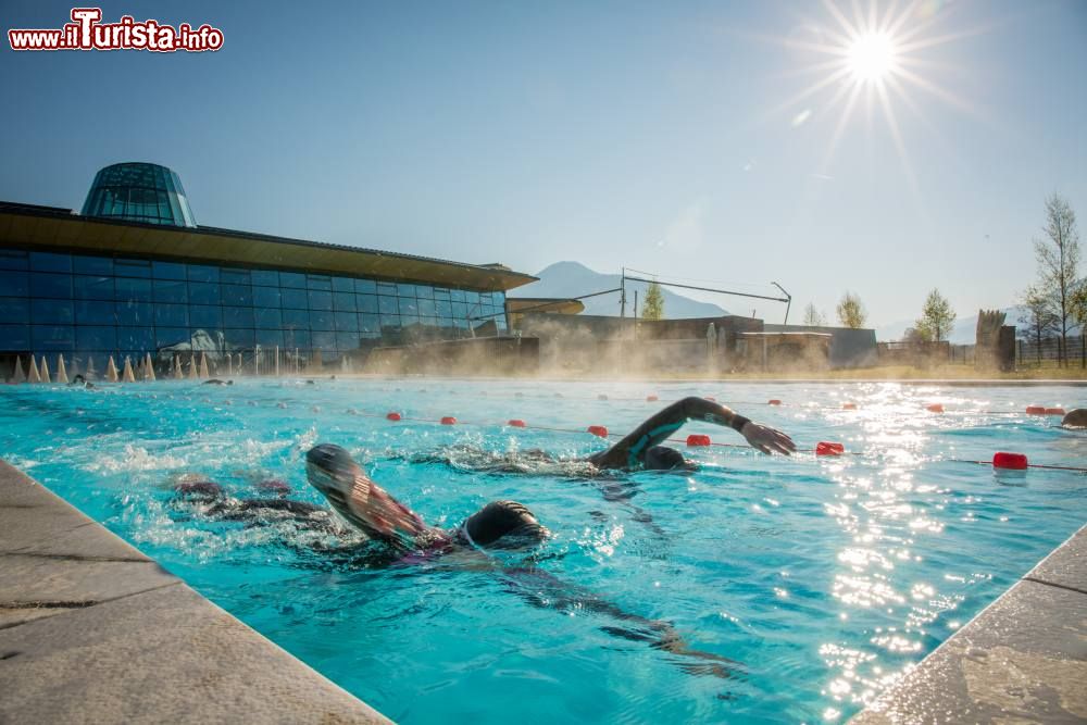 Immagine La piscina della Tauern Spa a Kaprun in Astria, nei pressi di  Zell am See
