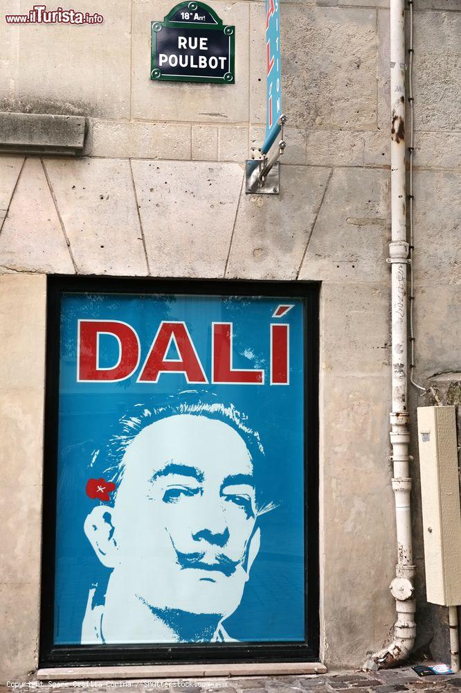 Immagine Particolare dell'edificio che ospita il museo Espace Dali a Montmartre, Parigi - © Soare Cecilia Corina / Shutterstock.com