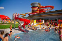 Il parco giochi delle Sonnentherme di Lutzmannsburg in Austria