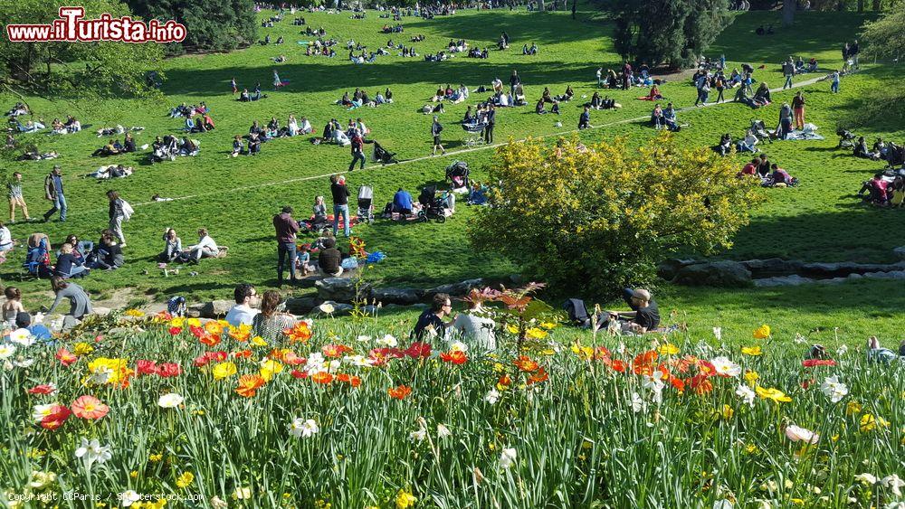 Immagine Fioritura primaverile nel parco di Parigi Buttes-Chaumont - © CCParis / Shutterstock.com