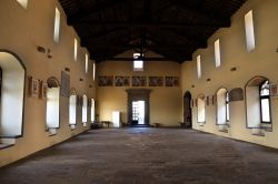 La Sala del Conclave all'interno del Palazzo dei Papi a Viterbo