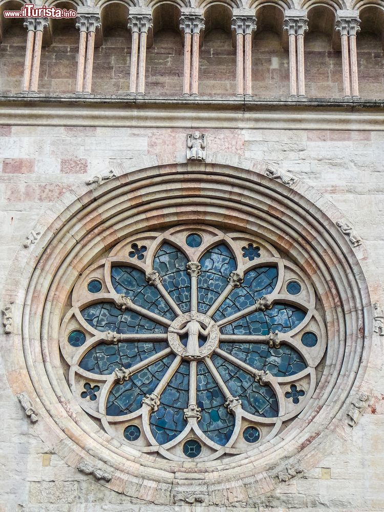Immagine Il rosone della Cattedrale di Trento, San Vigilio