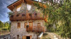 Esterno della Maison des Anciens Remèdes in Valle d'Aosta