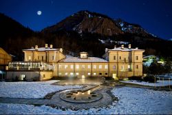 Lo stabilimento termale delle Terme di Pre Saint Didier in Valle d'Aosta