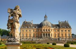 Il Castello di Chateau de Vaux le Vicomte a Melun, vicino a Parigi in Francia