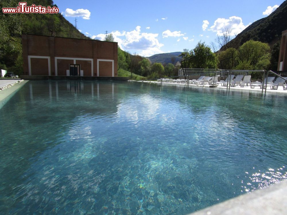 Immagine Le terme dei Bagni di Triponzo a Cerreto di Spoleto in Umbria