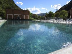 Le terme dei Bagni di Triponzo a Cerreto di Spoleto in Umbria