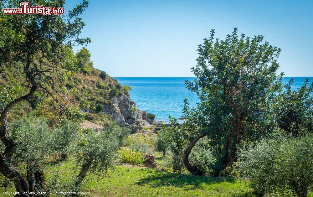 Immagine Paesaggio naturale nei pressi della Villa di Tiberio a Sperlonga, provincia di Latina, Lazio - © Stefano_Valeri / Shutterstock.com